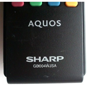 CONTROL REMOTO / SHARP GB004WJSA MODELO LC-52C6400